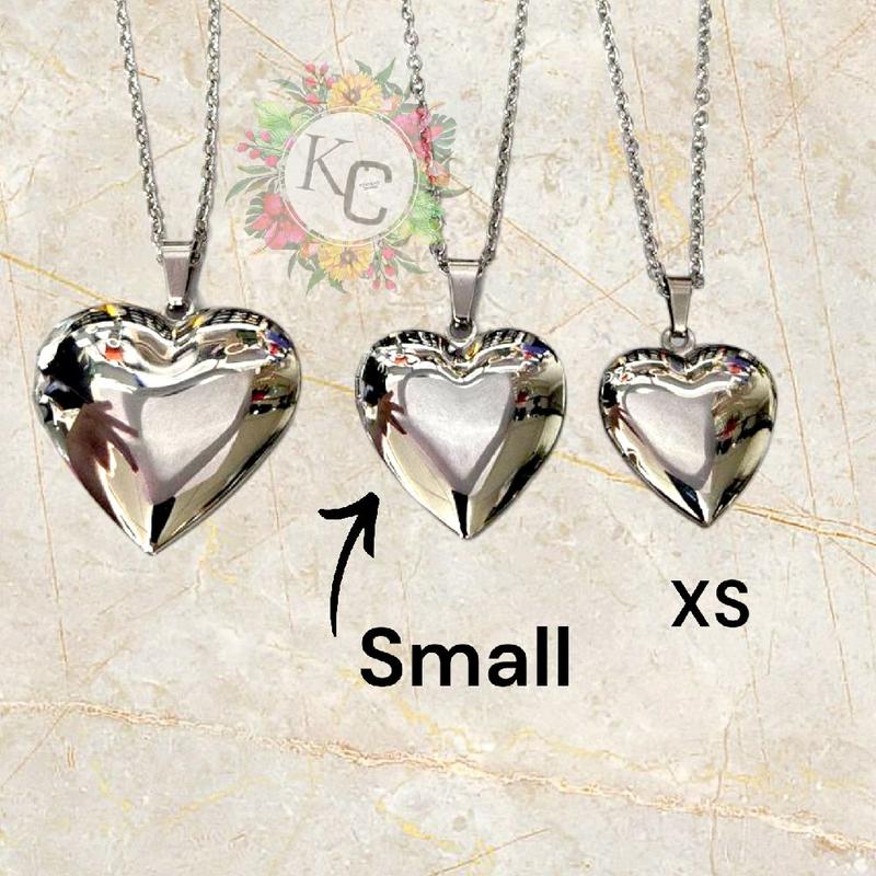 Memorial Box Necklace - Contains 2 Photos (Memorial Box, Sympathy Gift)