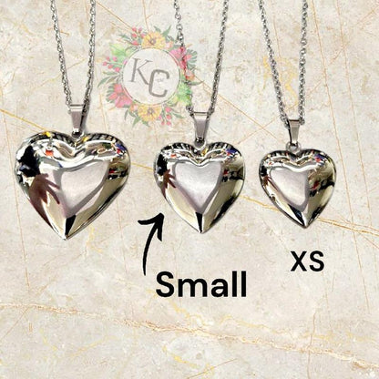 Memorial Box Necklace - Contains 2 Photos (Memorial Box, Sympathy Gift)