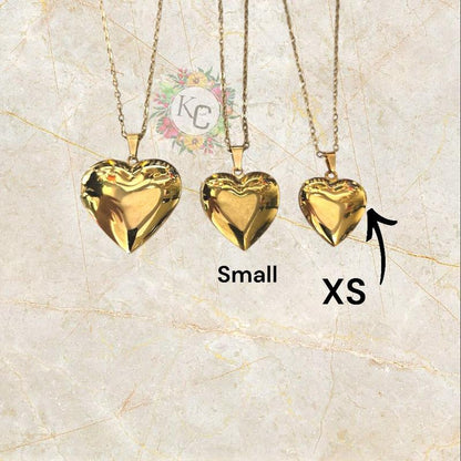 Memorial Box Necklace - Contains 2 Photos (Memorial Box, Sympathy Gift)