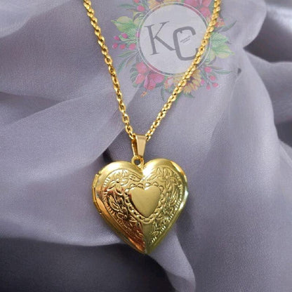 Memorial Box Necklace - Contains 2 Photos (Memorial Box, Sympathy Gift)