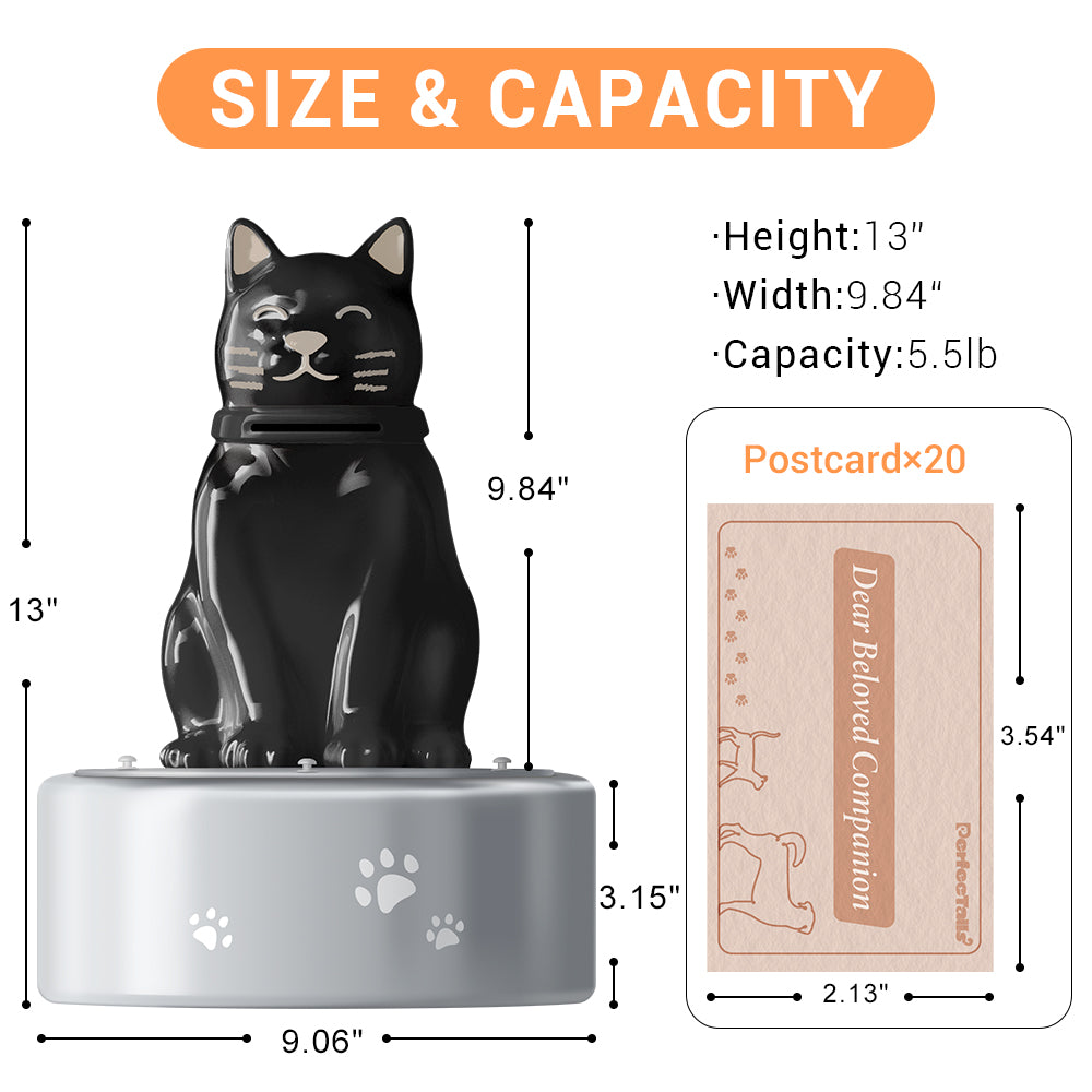 The Heart's Mailbox Pet Urn | Keep Your Connection Alive with Letters.