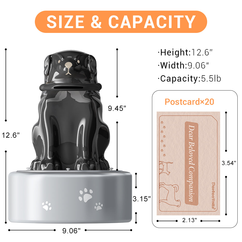 The Heart's Mailbox Pet Urn | Keep Your Connection Alive with Letters.