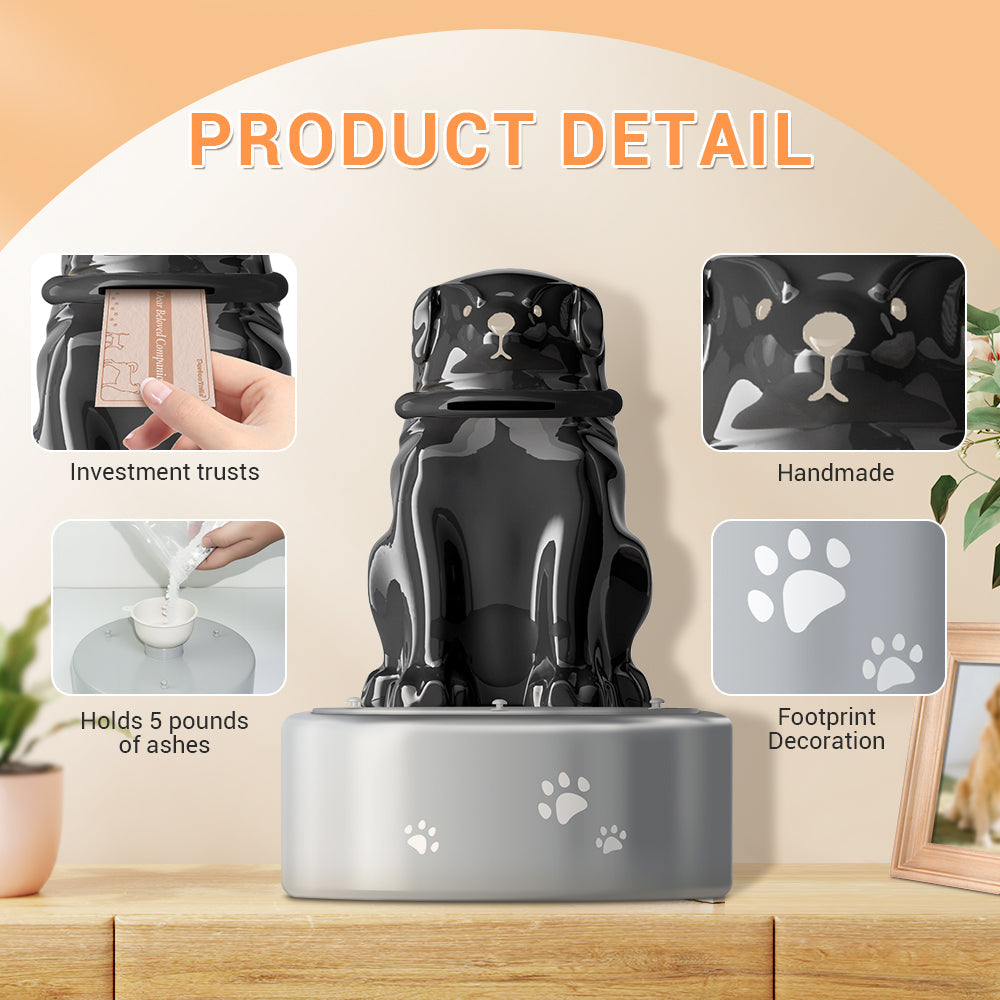 The Heart's Mailbox Pet Urn | Keep Your Connection Alive with Letters.