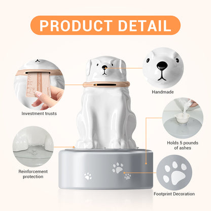 The Heart's Mailbox Pet Urn | Keep Your Connection Alive with Letters.