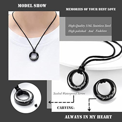 Eternal Life Memorial Urn Necklace