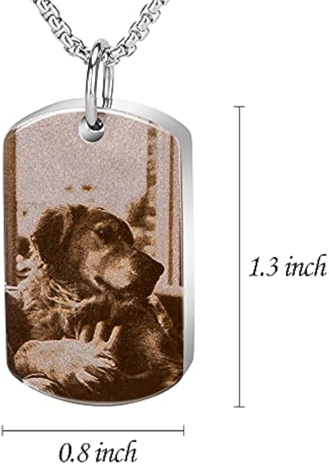 Custom Pet Memorial Dog Loss Urn Necklace Gift