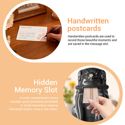 The Heart's Mailbox Pet Urn | Keep Your Connection Alive with Letters.