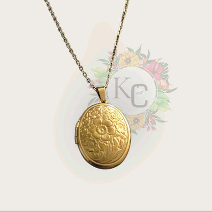 Memorial Box Necklace - Contains 2 Photos (Memorial Box, Sympathy Gift)