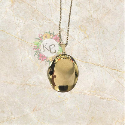 Memorial Box Necklace - Contains 2 Photos (Memorial Box, Sympathy Gift)