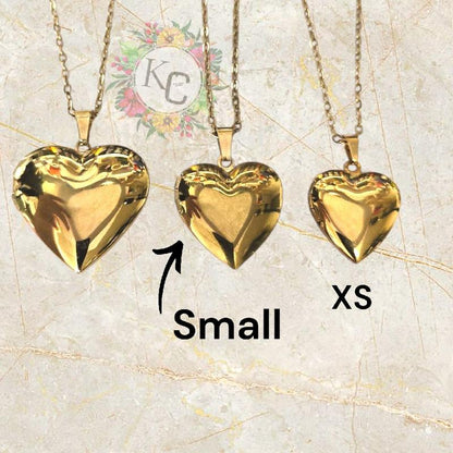 Memorial Box Necklace - Contains 2 Photos (Memorial Box, Sympathy Gift)