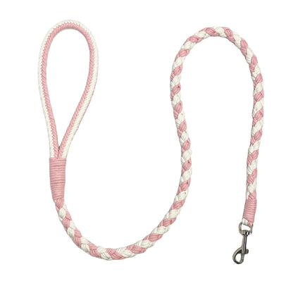 Pink White Dog Leash
