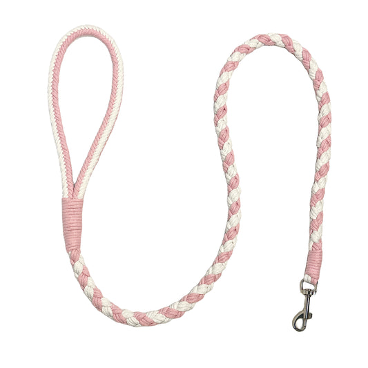 Pink White Dog Leash