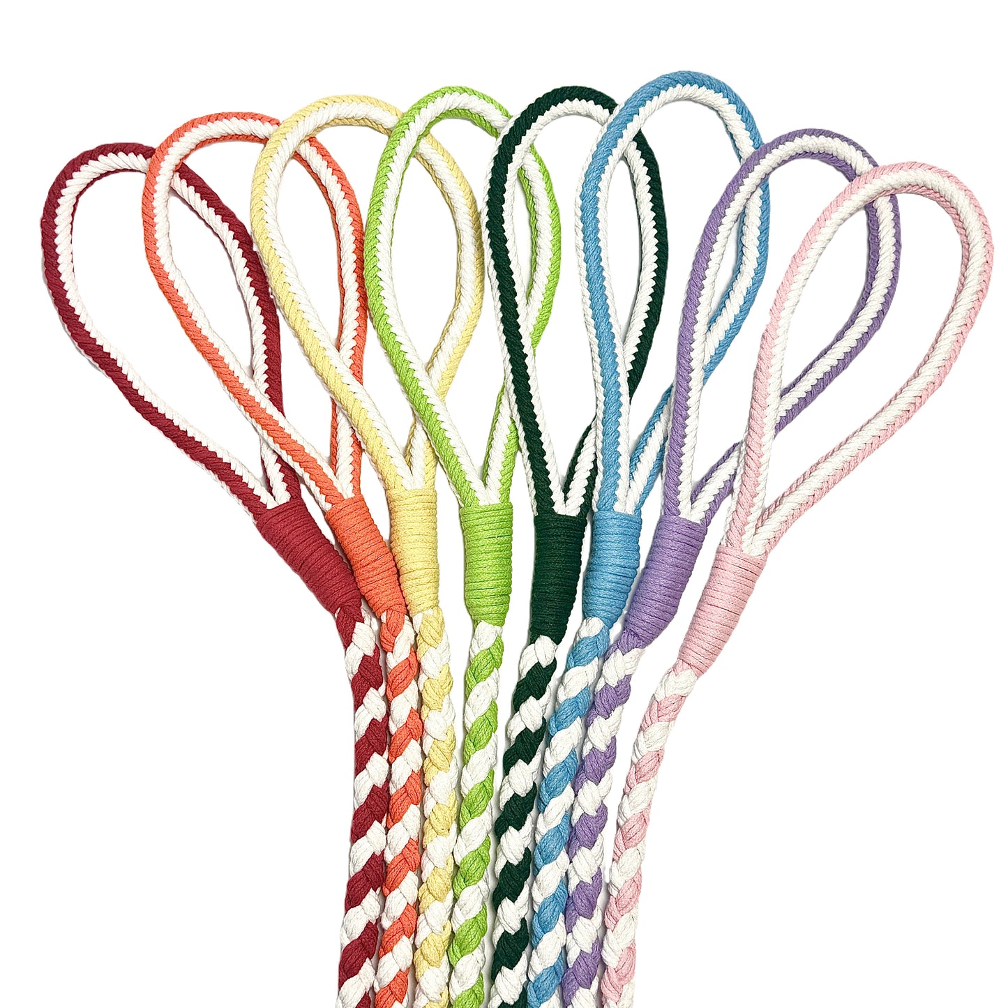 Yellow White Dog Leash