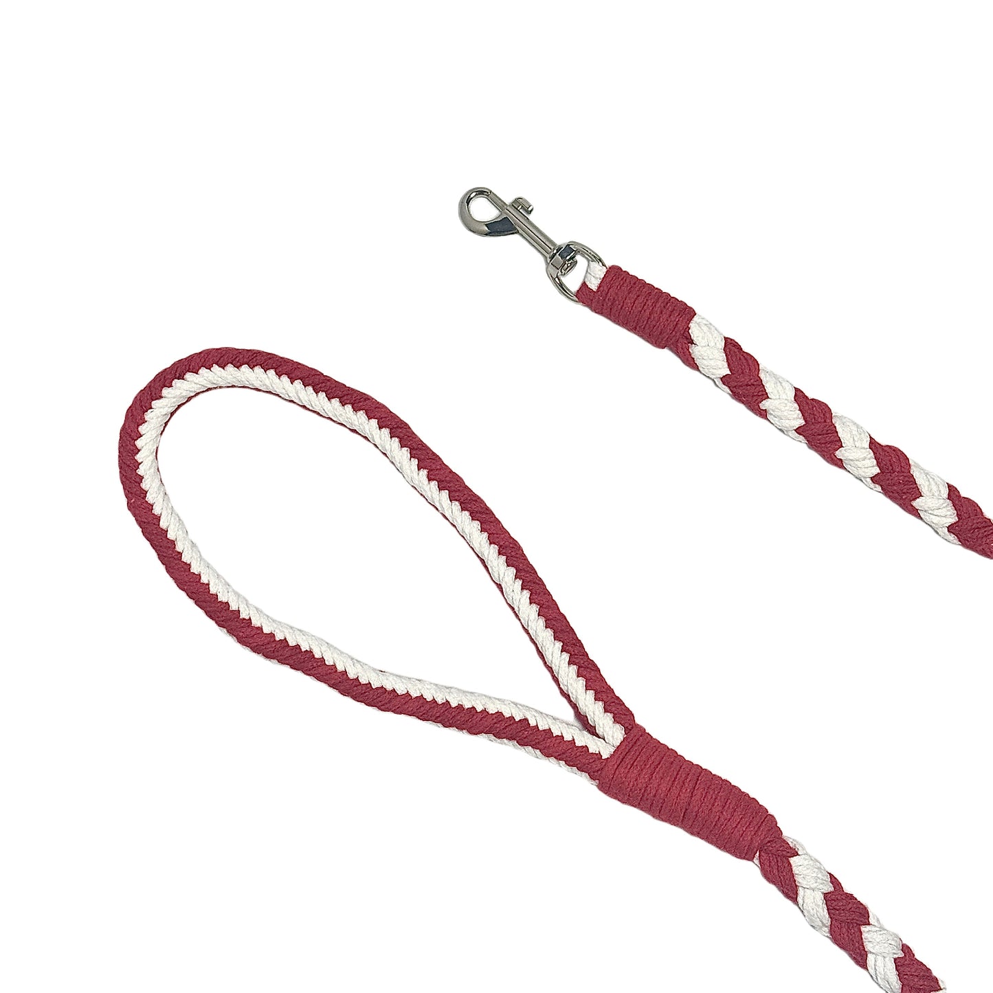 Red White Dog Leash