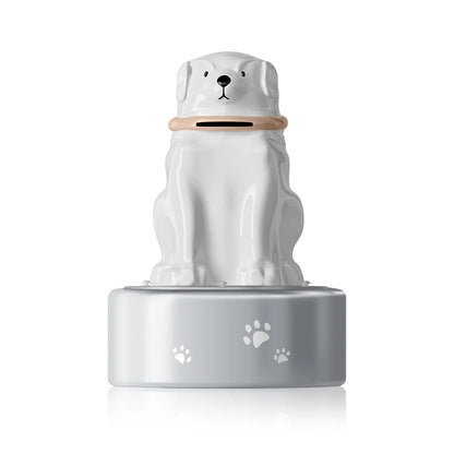 dog urn front view