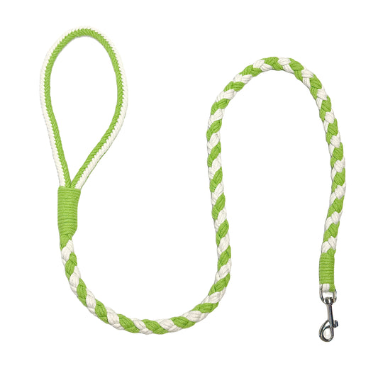 Green White Dog Leash