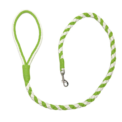 Green White Dog Leash