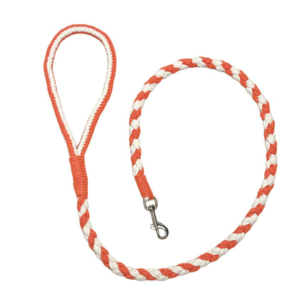 Orange White Dog Leash