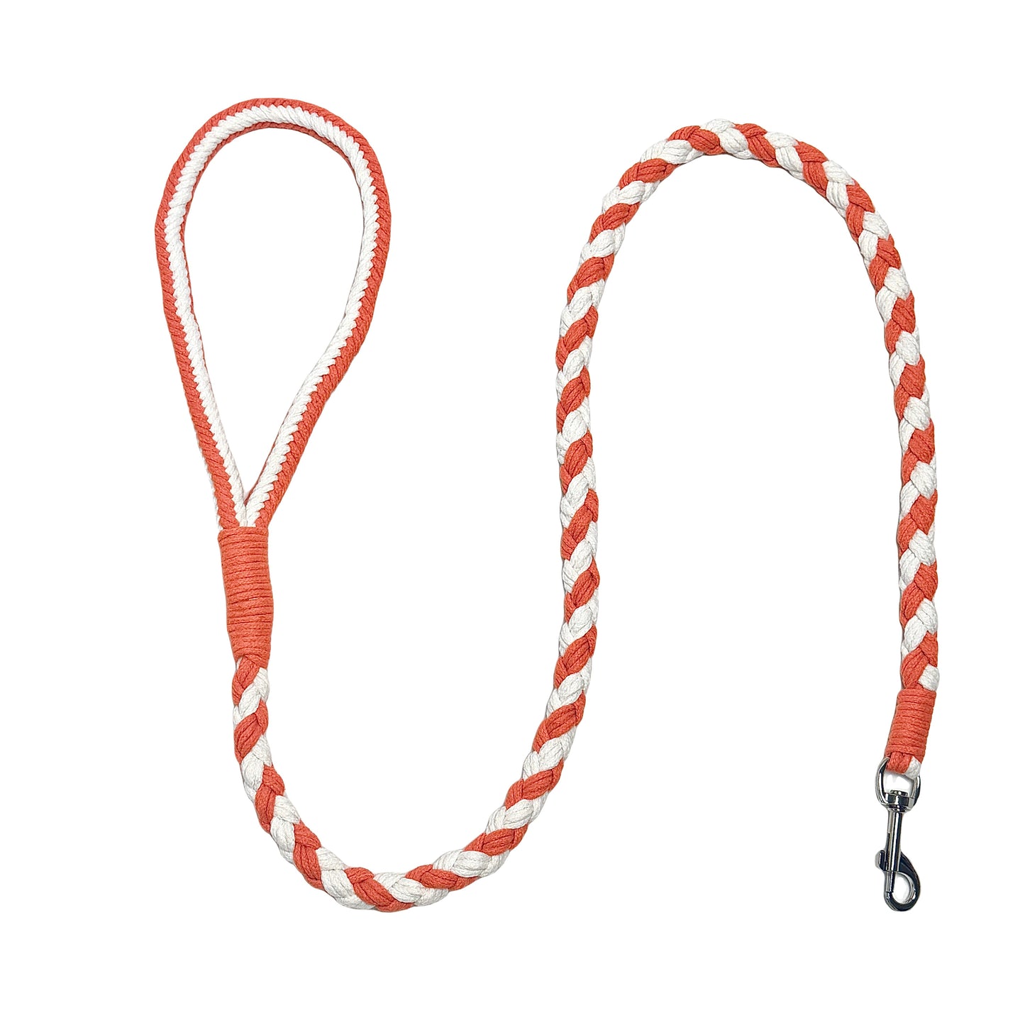 Orange White Dog Leash
